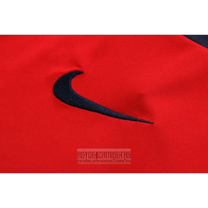 Chandal del Paris Saint-Germain Manga Corta 2022-2023 Rojo